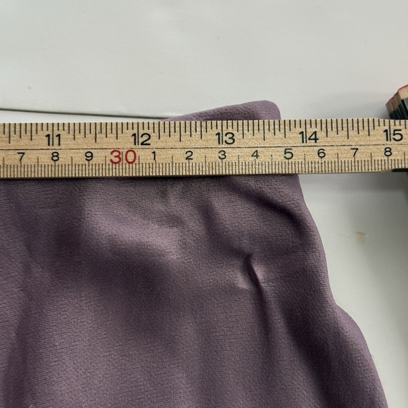 Anthropologie Bias Cut Midi Skirt Size Medium Dusty Purple Silky Slip Style - Picture 7 of 7
